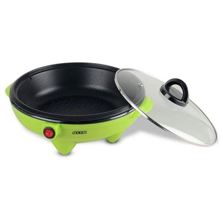 OTTO กระทะไฟฟ้า รุ่น SP-300A ความจุ 1.8 ลิตร กำลังไฟ 1000 วัตต์ ฝาแก้ว