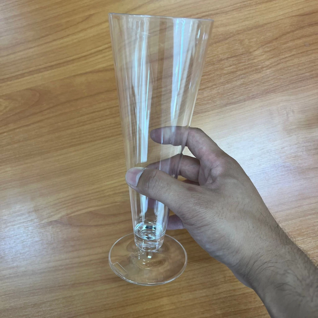 SUMO แก้วน้ำปั่นตกไม่แตก ทรงกรวย ทำจากพลาสติก PC โพลีคาร์บอเนต เข้าเครื่องล้างจานได้ 430-440 ml.