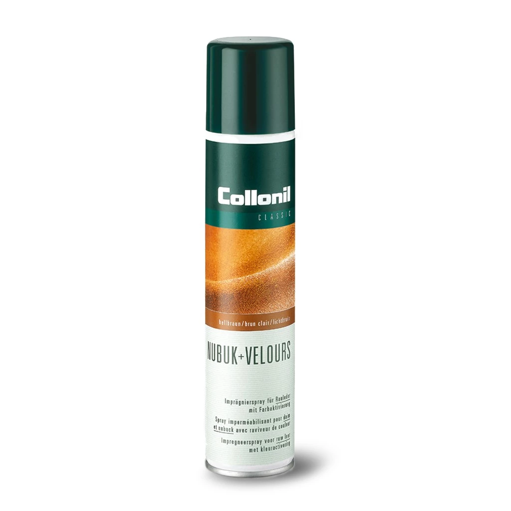 NUBUK & VELOURS 200ml. สเปรย์กันน้ำสำหรับหนังกลับ หนังขนสั้น