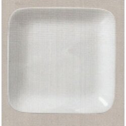 จานเมลามีนสี่เหลี่ยม 7.5 นิ้ว Flowerware สีขาว (ใบละ) (51A)