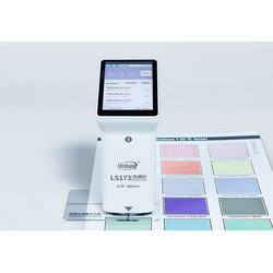 Linshang LS173,Digital Colorimeter, Color Analyzer Colorchecker LS173, D/8° Mobile APP Easy to Use Incl. PC Software Touch Screen Acrylic,