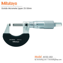 Mitutoyo,Outside Micrometer Japan 25-50mm,M102-302
