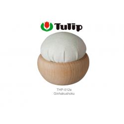 หมอนปักเข็มหมุด Tulip Ginhakushoku3 THP012e สีครีมธรรมชาติ