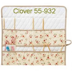 Clover 55-932กระเป๋าใส่อุปกรณ์นิตติ้ง มีช่องเสียบใส่เป็นระเบียบหยิบใช้ง่าย