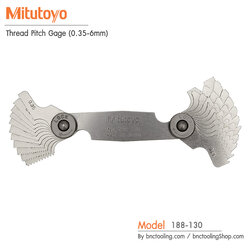 Mitutoyo,Thread Pitch Gage (0.35-6mm),188-130