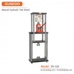 SUNDOO SPV-50K Manual Hydraulic Test Stand, SUNDOO-SPV-50kN Manual Hydraulic Test Stand, Dimension: L*W*H (mm): 260*450*1190 Capacity: 50kN Stroke: 120mm