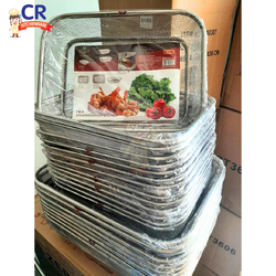 US ตะกร้าสแตนเลส ทรงสี่เหลี่ยม SUS304