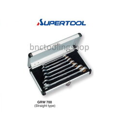 ชุดประแจปากตายข้างแหวนฟรี 7ชิ้น ขนาด 8-19มิล,Gear Wrench 7pcs/set Size 8-19mm,Supertool,GRW700