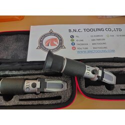 0-10%Handheld Brix Refractometer Sugar Content Fruit Juice Liquids Tester. วัดส่วนผสมน้ำมันหล่อเย็น (Brix Refractometer) 0-10%, วัดความหวาน (Brix Refractometer) 0-10 %