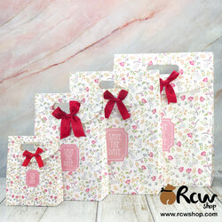 ถุงของขวัญสําเร็จรูป มีฝาปิด ลาย 372 (6ใบ)