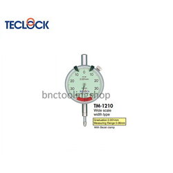 ไดอัลเกจรอบเดียวความละเอียด 0.001มิล, One Revolution Dial Indicator Graduation 0.001mm,TECLOCK,TM-1210