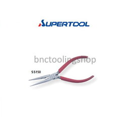 คีมปากแหลมเหล็กยาว 160 มิล,Needle Long Nose Pliers Size 160mm,Supertool,SS150