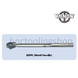 ประแจปอนด์หัวฟรีซ้าย-ขวา แบบปรับตั้งแรงขันตายตัว 600-4200kgf•cm,Pre-Set Ratchet Torque Wrenches Metal Handle Range 600-4200kgf•cm,BESTOOL-KANON,4200QSPK