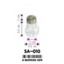 US ขวดเกลือ ขวดแก้วสำหรับใส่เกลือ