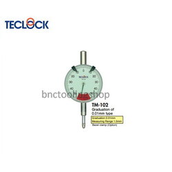 ไดอัลเกจรอบเดียวความละเอียด 0.01มิล, One Revolution Dial Indicator Graduation 0.01mm,TECLOCK,TM-102