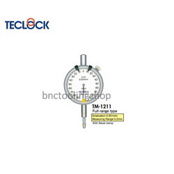 ไดอัลเกจรอบเดียวความละเอียด 0.001มิล, One Revolution Dial Indicator Graduation 0.001mm,TECLOCK,TM-1211