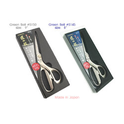 กรรไกรตัดผ้ากรรไกรGreen Bell ขนาดที่ใหญ่กระชับมือ ตัดชิ้นงานผ้าหนา ผ้าบาง ได้เยี่ยม นุ่ม คมกริบ