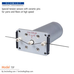 SCHMIDT,Special tension sensors with ceramic pins for yarns and fibers at high speed,TSP