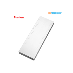 High Precision fineness Meter Grindometer,PUSHEN Double Wide Groove Grindometer High Precision Fineness of Grind Gauges meter tester gages 25mm groove paint inks