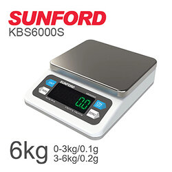 เครื่องชั่งน้ำหนักดิจิตอล รุ่น SUNFORD KBS6000S