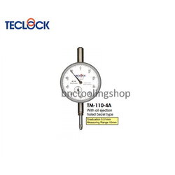 ไดอัลเกจความละเอียด 0.01มิล-Dial Indicator Graduation 0.01mm,TECLOCK,TM-110-4A