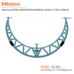 Mitutoyo,OUTSIDE MICROMETER,Einstellbarer Amboss (1100-1200mm),105-409
