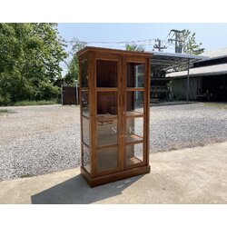 ตู้กระจกบานเปิด สูง 1.80 ม.