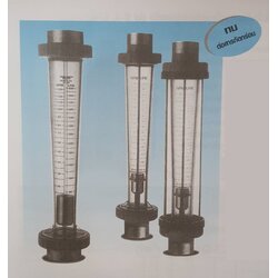 มิเตอร์วัดอัตราการไหลแบบติดตั้งด้านหน้า , Denki , Panel Mount Flowmeter รู่น LZS Series Model