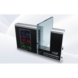 Linshangtech LS183, Spectrum Transmission Meter,Window Tint Meter Light Transmittance LS183, 365nm UVT, 940nm IRT and VLT 47mm, Measuring Thickness Laminated Glass High Precision,