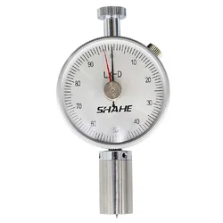 เครื่องทดสอบความแข็งยาง,SHAHE Shore, A C D Hardness Tester Portable, Durometer For Synthetic Soft Rubber, Polyester Leather Printing Plate Fiber Plastic