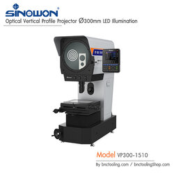 sinowon,Optical Vertical Profile Projector Ø300mm LED Illumination,VP300-1510