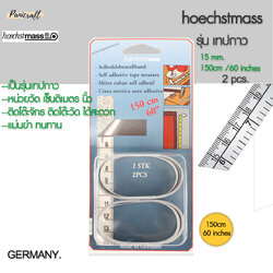 Hoechst mass สายวัดเยอร์มันของแท้ Hoechst mass นิ้วเซ็นติเมตรขนาด15มม.รุ่นเทปกาว#11406
