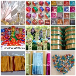 ริบบิ้นลวด ลวดมัดปากถุง ลวดสี ลวดเงา ลวดฟอล์ย