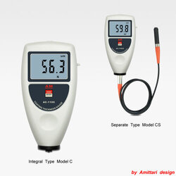 เครื่องวัดความหนาสี, Brand Genuine AMITTARI Digital Coating Thickness Gauge Meter USB BLUETOOTH DATA OUTPUT F&NF