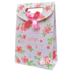 ถุงของขวัญสําเร็จรูป มีฝาปิด ลาย 615 (6ใบ)