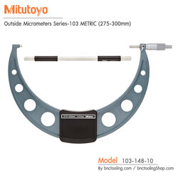 Mitutoyo,Outside Micrometers Series-103 METRIC ( 275-300mm),103-148-10