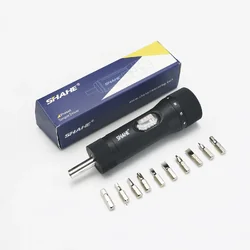 ไขควงวัดแรง,Shahe, YSQ-70 1/4" Drive Torque Screwdriver Wrench Set, 10-70 In-lb 10 Pieces Bits Set for Maintenance Tools Bike Repairing and Mounting,