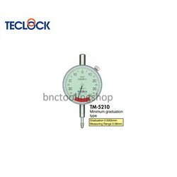 ไดอัลเกจรอบเดียวความละเอียด 0.0005มิล, One Revolution Dial Indicator Graduation 0.0005mm,TECLOCK,TM-5210