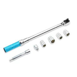 ประแจทอร์ค, Shahe Torque Wrench set, AYT-7 7pcs 1/2inch 20-210N.m Adjustable Torque Wrench, Bicycle Repair Tools Kit Set, Tool Bike Repair Spanner Hand Tool, Set,