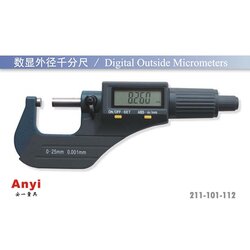 Digital Outside Micrometers