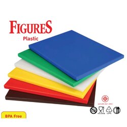 Figure เขียง Food grade เขียงพลาสติก ขนาด 33x48x2 cm รุ่น CB221