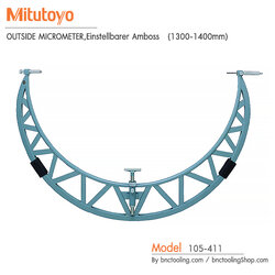 Mitutoyo,OUTSIDE MICROMETER,Einstellbarer Amboss (1300-1400mm),105-411