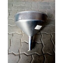 กรวยกรอกสแตนเลส 10 นิ้ว