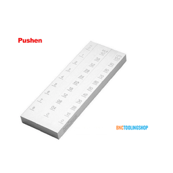 High Precision fineness Meter Grindometer,BRAND PUSHEN Double Groove Grindometer High Precision Fineness of Grind Gauges meter tester Grind Micron Hegman Mils gages paint,