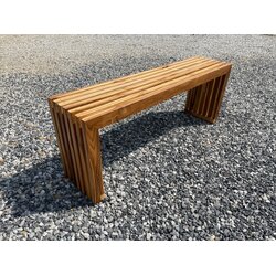 ม้านั่งยาวมินิมอล แบบซี่ระแนง