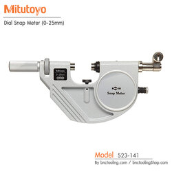 Mitutoyo,Dial Snap Meter (0-25mm),523-141