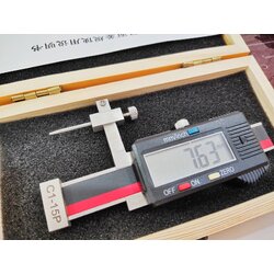 APOLIZ ,GAP AND STEP GAUGE ,C1-15P ชนิดฐานเรียบ ขนาด +15 / -15 mm (0.01mm) (NEW Type)