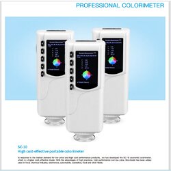 3NH SC-10 Handheld Colorimeter Measuring Diameter 4mm High Precision Dual Positioning SC-10 Colorimeter Measuring