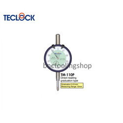 ไดอัลเกจความละเอียด 0.01มิล-Dial Indicator Graduation 0.01mm,TECLOCK,TM-110P