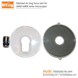 ViTiny,Polarized 4x Long Focus Lens for UM06-UM08 series microscopes,Polarized 4x Lens